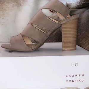 Lauren Conrad taupe heel